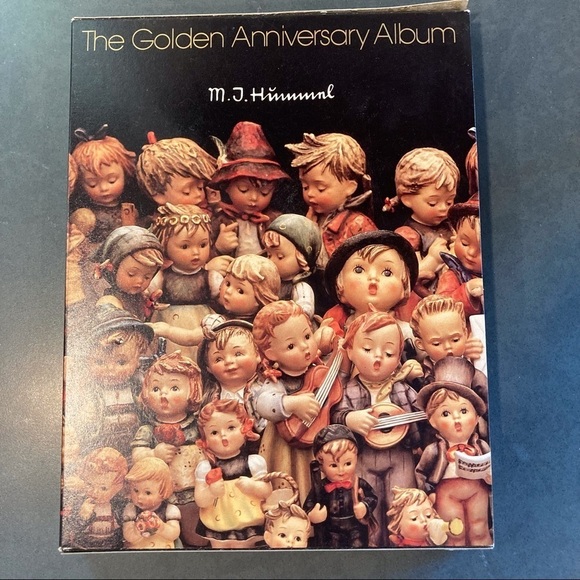 VINTAGE HUMMEL GOLDEN ANNIVERSARY HARDBACK BOOK - Picture 1 of 16